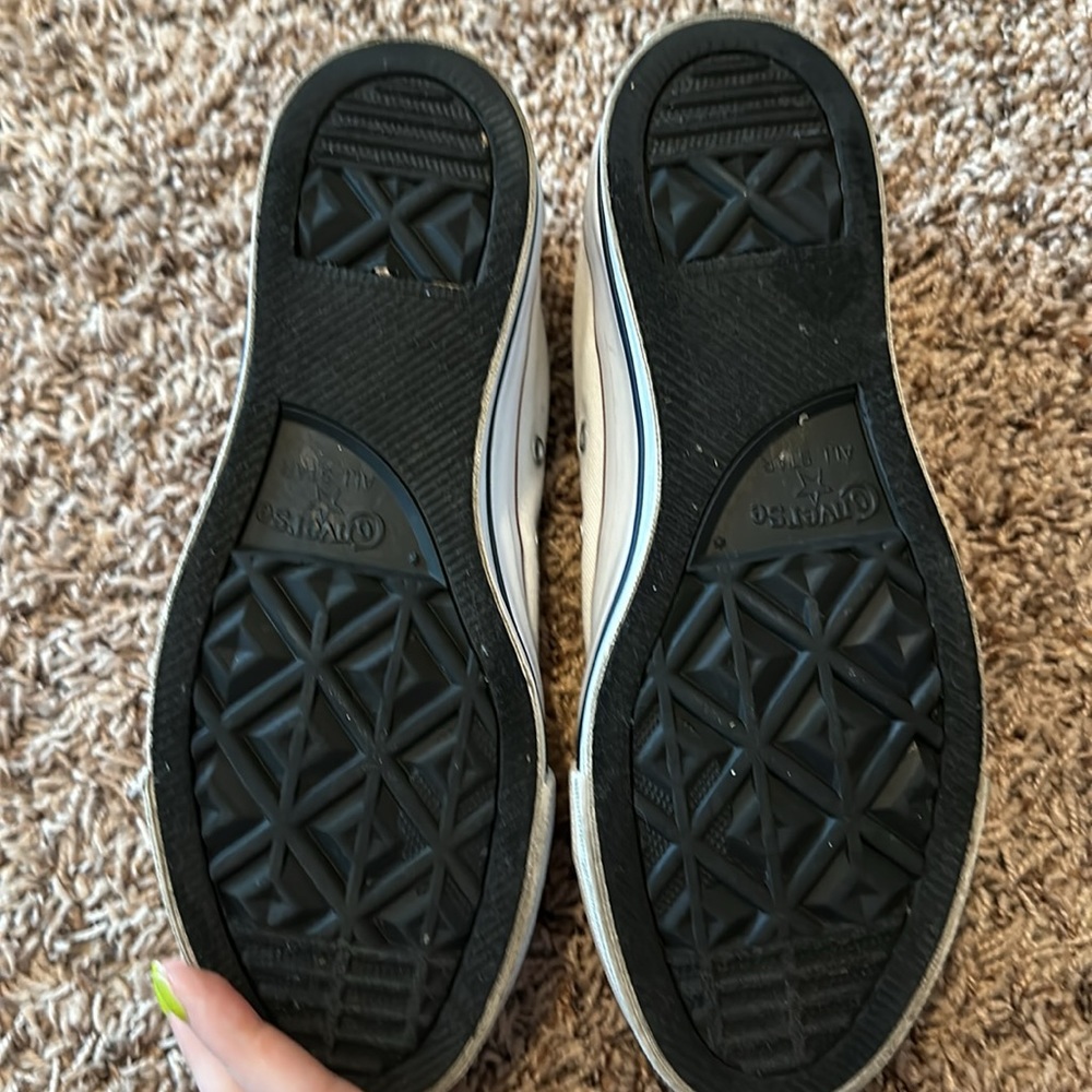 White Platform Converse - image 6